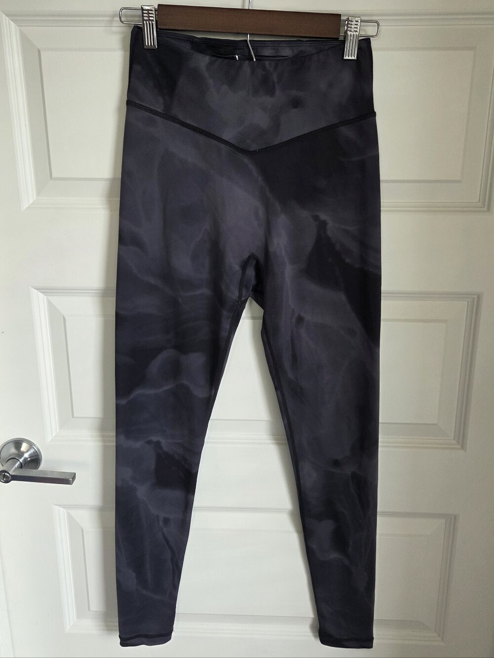 Buffbunny Black Quartz Tie Dye High Rise Elysium Impact Legging Tight Size Small
